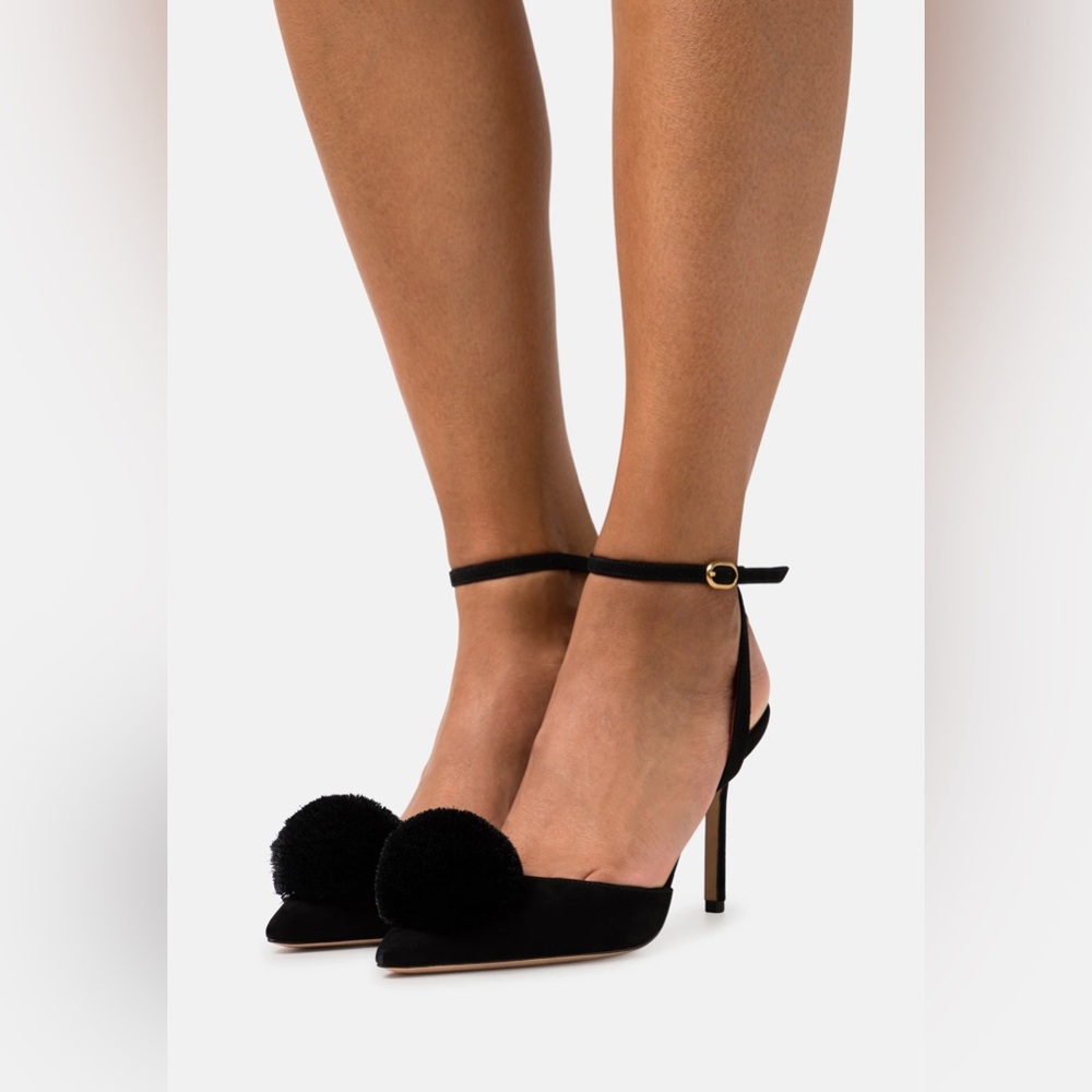 KATE SPADE Amour Pom Pumps size 7.5 B